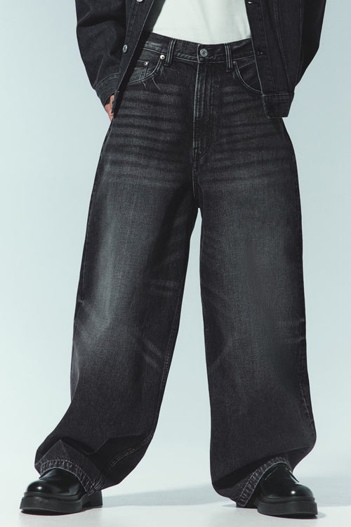 Denim baggy jeans